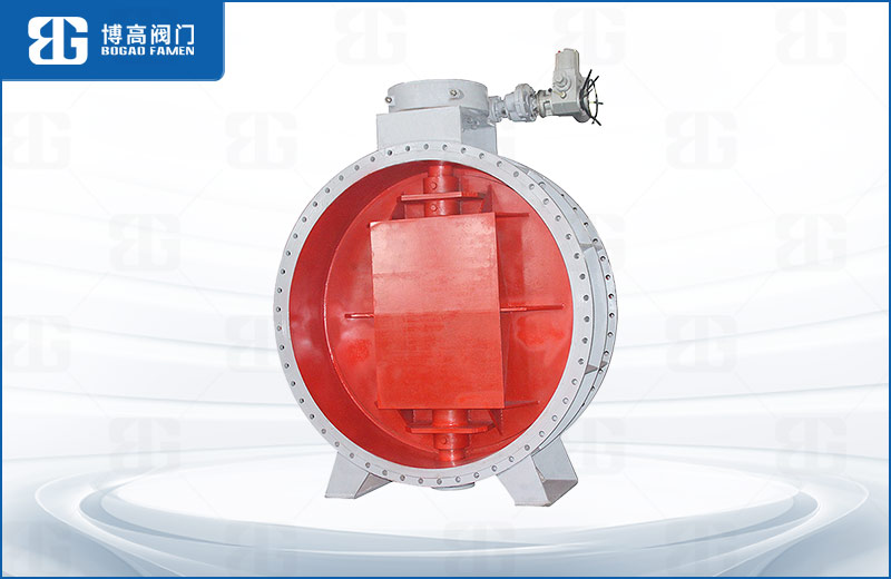 電動(dong)通風法蘭蝶閥(fá)