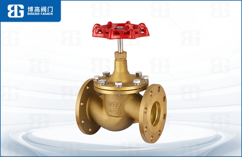 黃銅法蘭截止閥(fa)