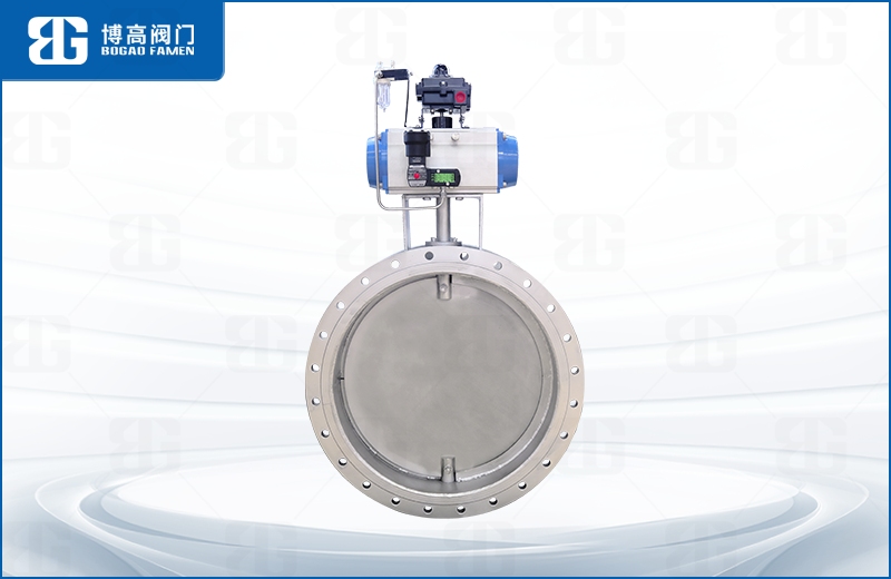 氣動(dong)通風法蘭(lán)蝶閥