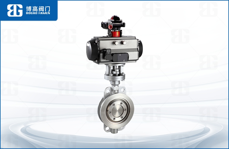 氣動(dòng)硬密封對(duì)夾蝶閥