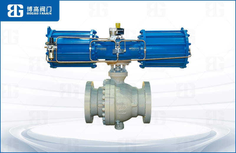 氣動鑄鋼固定(dìng)式球閥